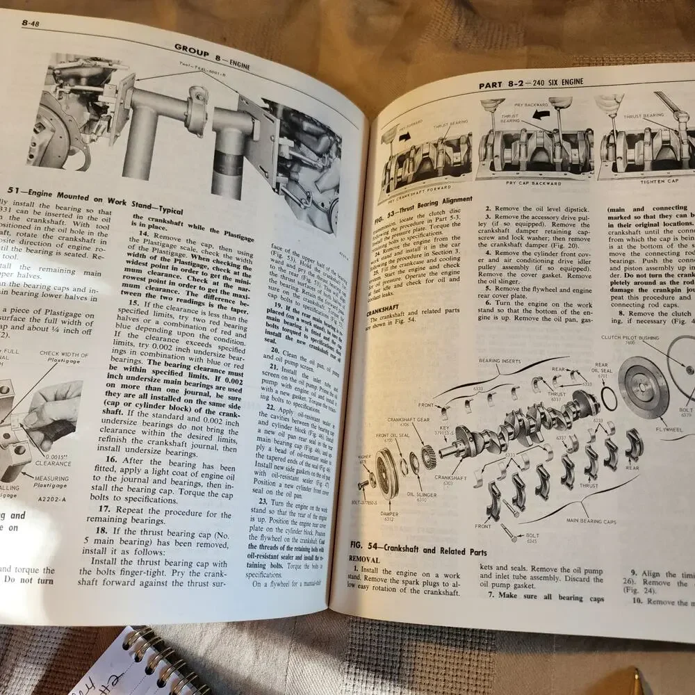 1966 Ford and Mercury Shop Manual August 1965 First Printing
